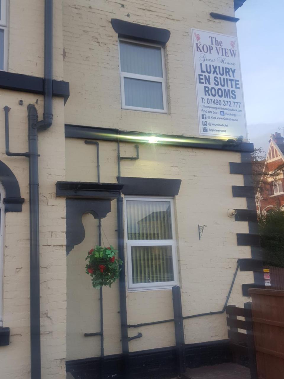 The Kop View Hotel Liverpool Exterior photo